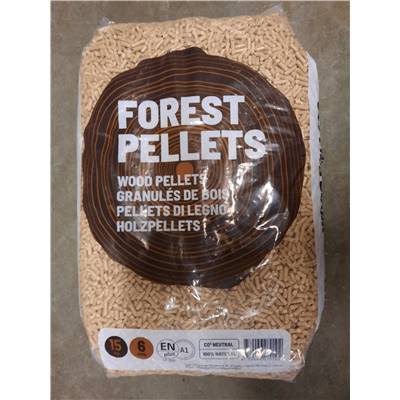 Pellets FOREST 100% résineux Norme EN+/A1 (65 sacs)