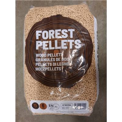 Pellets FOREST 100% résineux Norme EN+/A1 (65 sacs)