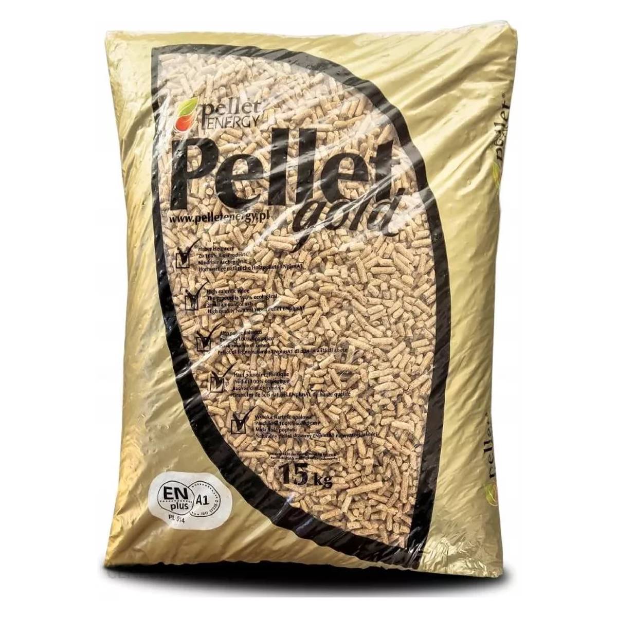 Pellets GOLD 100% résineux Norme EN+/A1 (65 sacs)